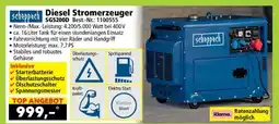 Norma Diesel Stromerzeuger SG2000 Angebot