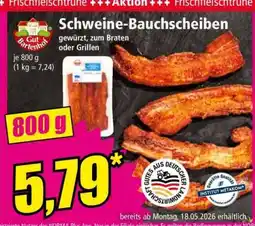 Norma Schweine-Bauchscheiben Angebot