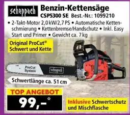 Norma Benzin-Kettensäge CSP5300 SE Angebot