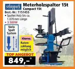 Norma Meterholzspalter 15t Angebot