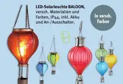 Trends Möbel LED-Solarleuchte BALOON Angebot