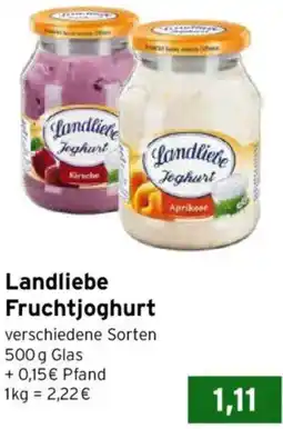 CAP Markt Landliebe Fruchtjoghurt Angebot