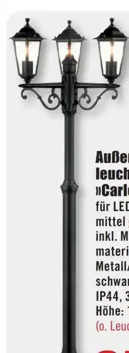 B1 Discount Baumarkt Aussenleuchte Angebot
