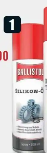 B1 Discount Baumarkt Ballistol Silikon-Öl Angebot