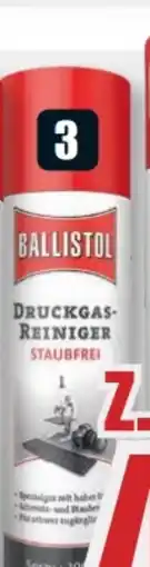 B1 Discount Baumarkt Ballistol Druckgas-Reiniger Angebot