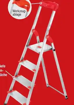 toom Baumarkt Hailo Stehleiter L81 Comfort Line Angebot