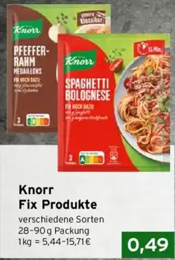 CAP Markt Knorr Fix Produkte Angebot