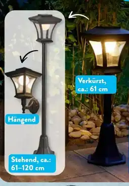 Aldi Süd Casalux LED-Solar-Gartenlaterne Angebot