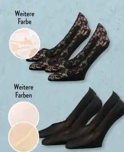Aldi Süd Up2Fashion Damen Füßlinge 2 Paar Angebot