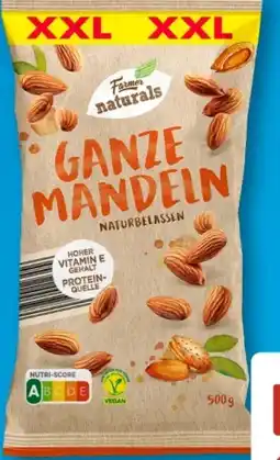 Aldi Süd Farmer naturals Ganze Mandeln XXL Angebot