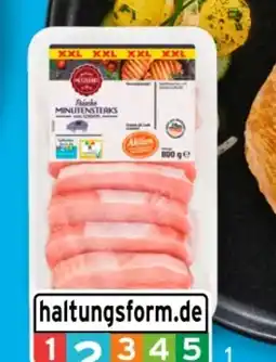 Aldi Süd Meine Metzgerei Schweine-Minutensteaks XXL Angebot