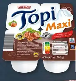 Aldi Süd Milsani Topi-Dessert Angebot