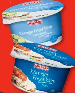 Aldi Süd Milsani Körniger Frischkäse Natur Angebot