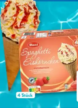 Aldi Süd Mucci Spaghetti-Eishörnchen Angebot