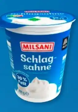 Aldi Süd Milsani Schlagsahne Angebot