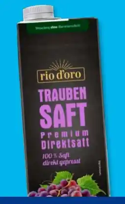 Aldi Süd rio d'oro Traubendirektsaft Angebot
