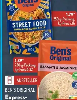 Aldi Süd Ben's Original Express Reis Angebot