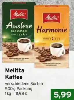 CAP Markt Melitta Kaffee Angebot