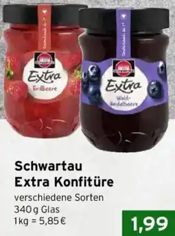 CAP Markt Schwartau Extra Konfitüre Angebot