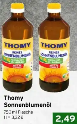 CAP Markt Thomy Sonnenblumenöl Angebot