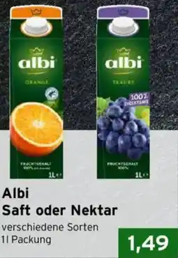 CAP Markt Albi Saft oder Nektar Angebot