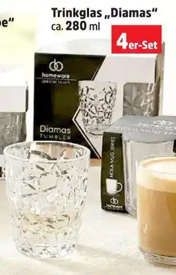 Thomas Philipps Homeware trinkglas diamas Angebot