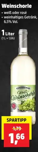 Thomas Philipps Gerstacker weinschorle weiß oder rosé Angebot