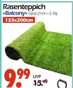 Wreesmann Rasenteppich balcony grün Angebot