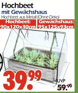 Wreesmann Hochbeet mit gewächshaus Angebot