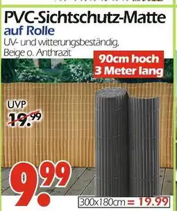 Wreesmann Pvc-sichtschutz-matte auf rolle Angebot