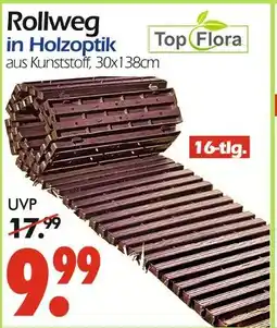 Wreesmann Top flora rollweg in holzoptik Angebot