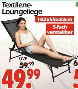 Wreesmann Textilene-loungeliege Angebot
