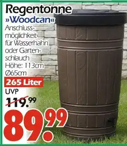 Wreesmann Regentonne woodcan Angebot