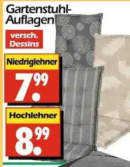 Wreesmann Gartenstuhl-auflagen niedriglehner Angebot