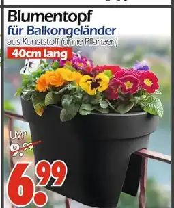 Wreesmann Blumentopf für balkongeländer Angebot