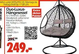 Wreesmann Duo-luxus-hängesessel Angebot