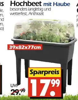 Wreesmann Hochbeet mit haube Angebot