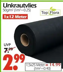 Wreesmann Top flora unkrautvlies 1x12 meter Angebot