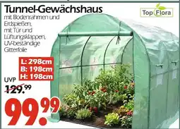 Wreesmann Top flora tunnel-gewächshaus Angebot