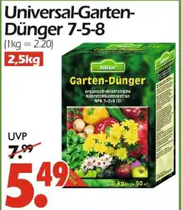 Wreesmann Universal-garten-dünger 7-5-8 Angebot