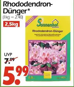 Wreesmann Sonnenhof rhododendron-dünger Angebot