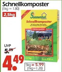 Wreesmann Sonnenhof schnellkomposter Angebot