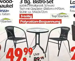 Wreesmann Top garten 3 tlg. bistro-set Angebot