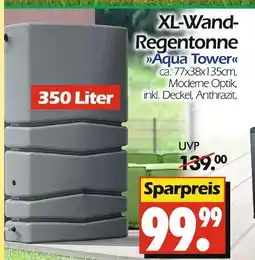 Wreesmann Xl-wand-regentonne aqua tower Angebot
