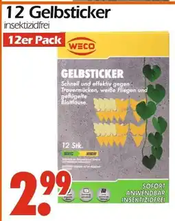 Wreesmann Weco gelbsticker Angebot