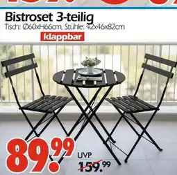Wreesmann Bistroset 3-teilig Angebot