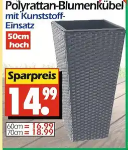 Wreesmann Polyrattan-blumenkübel Angebot