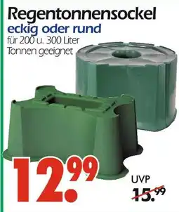 Wreesmann Regentonnensockel eckig oder rund Angebot