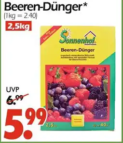 Wreesmann Sonnenhof beeren-dünger Angebot