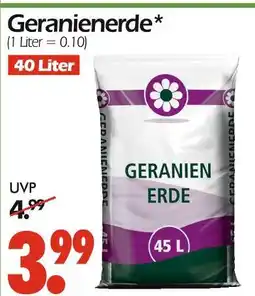 Wreesmann Geranienerde Angebot